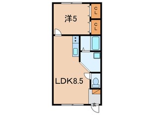 平成霞ヶ丘ハイツの物件間取画像